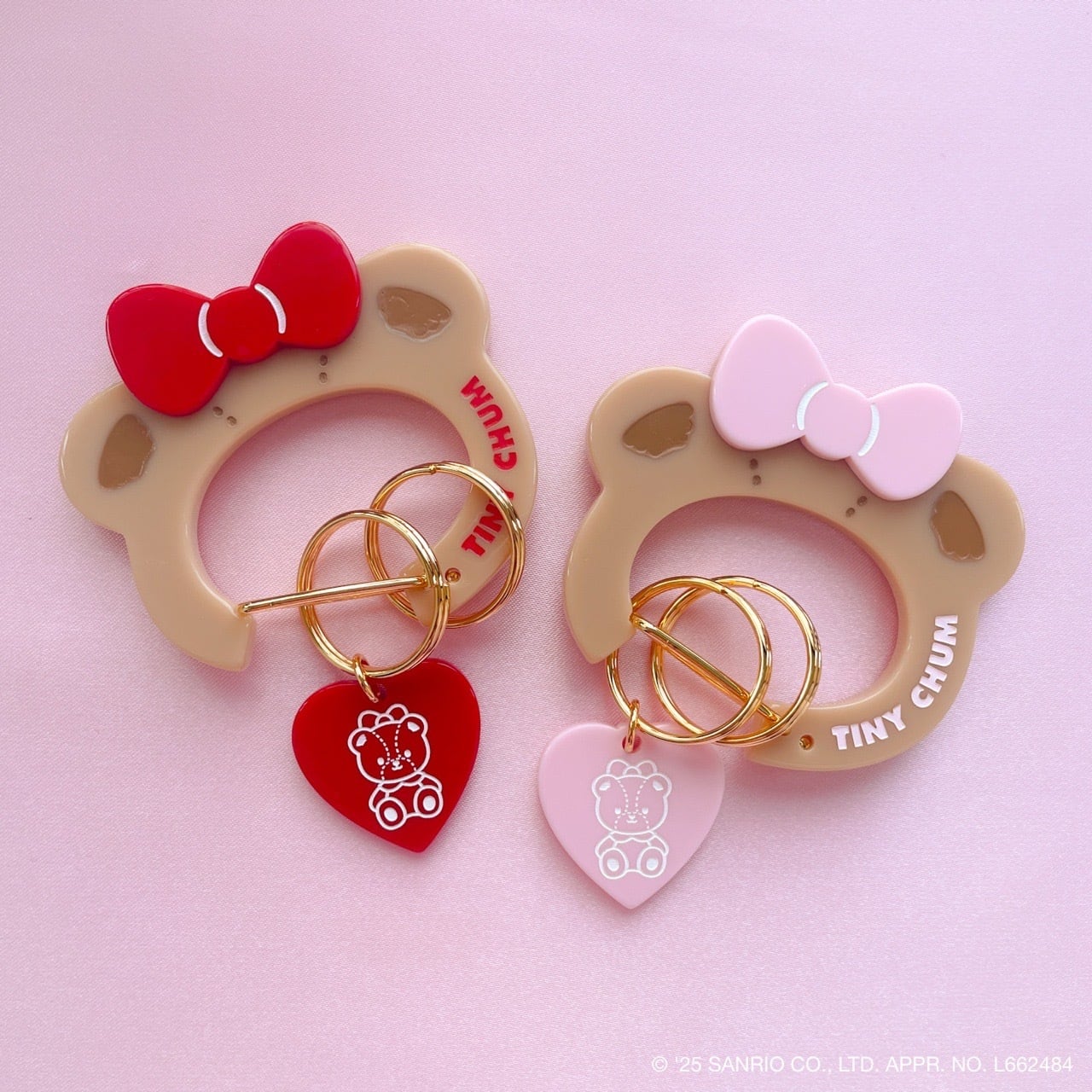 サンリオ 伊勢丹 TODIARIES タイニーチャム　ピンク カラビナ TODIARIES × FANCY SANRIO CHARACTERS・TINY CHUM カラビナ / PINK