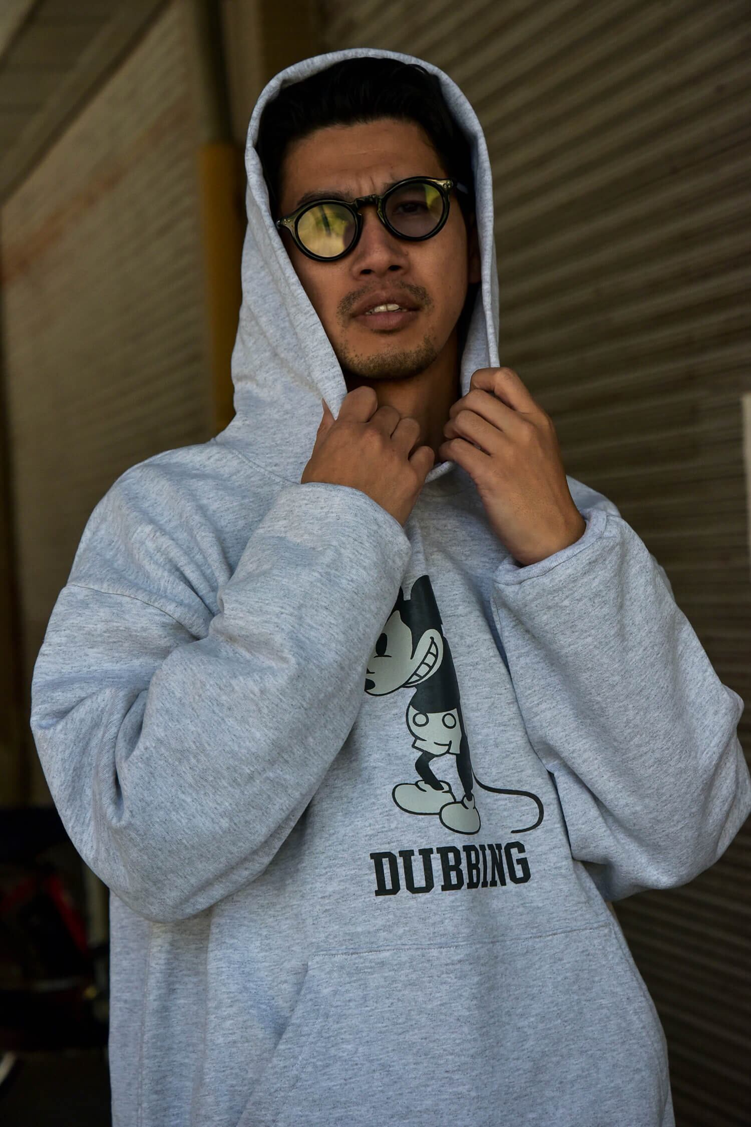 Public Domain Hoodie - Ash Grey | dubbing