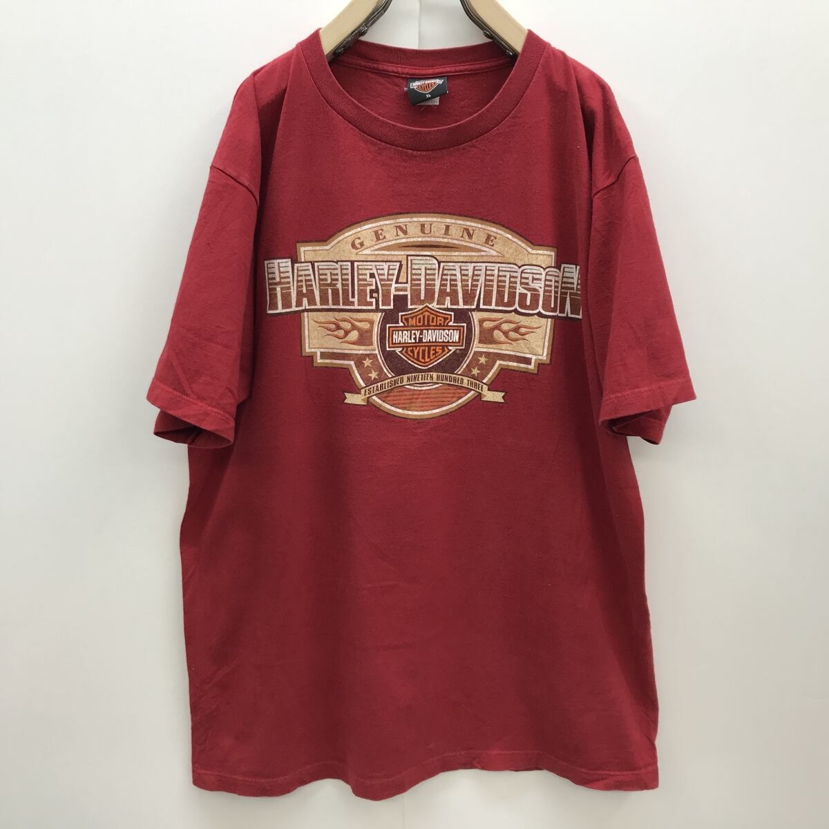 ハーレーダビッドソン 00年代 半袖 Tシャツ 両面プリント GRAND CANYON