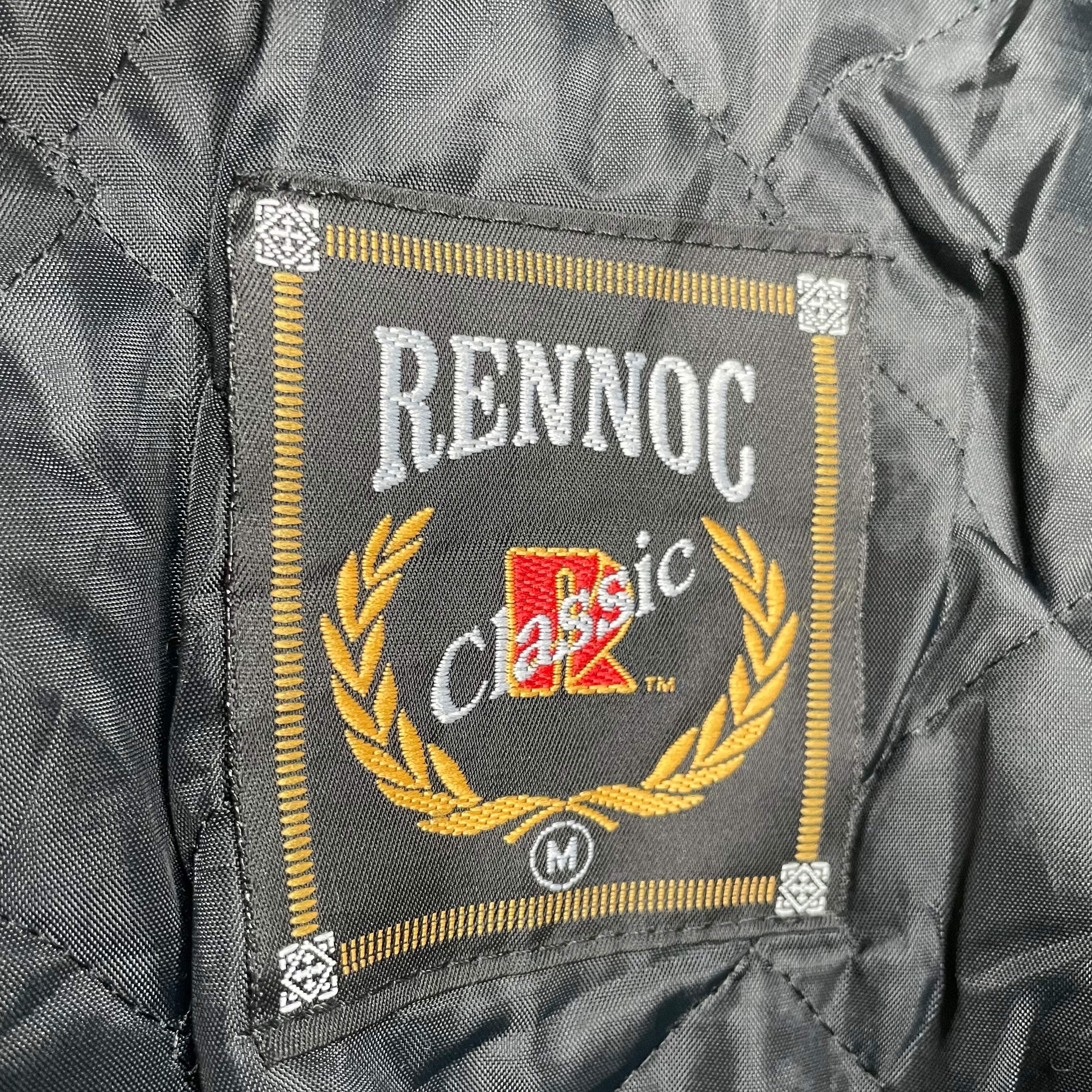 RENNOC ウールスタジャン M キルティング ワッペン 刺繍 | 古着屋OLDGREEN