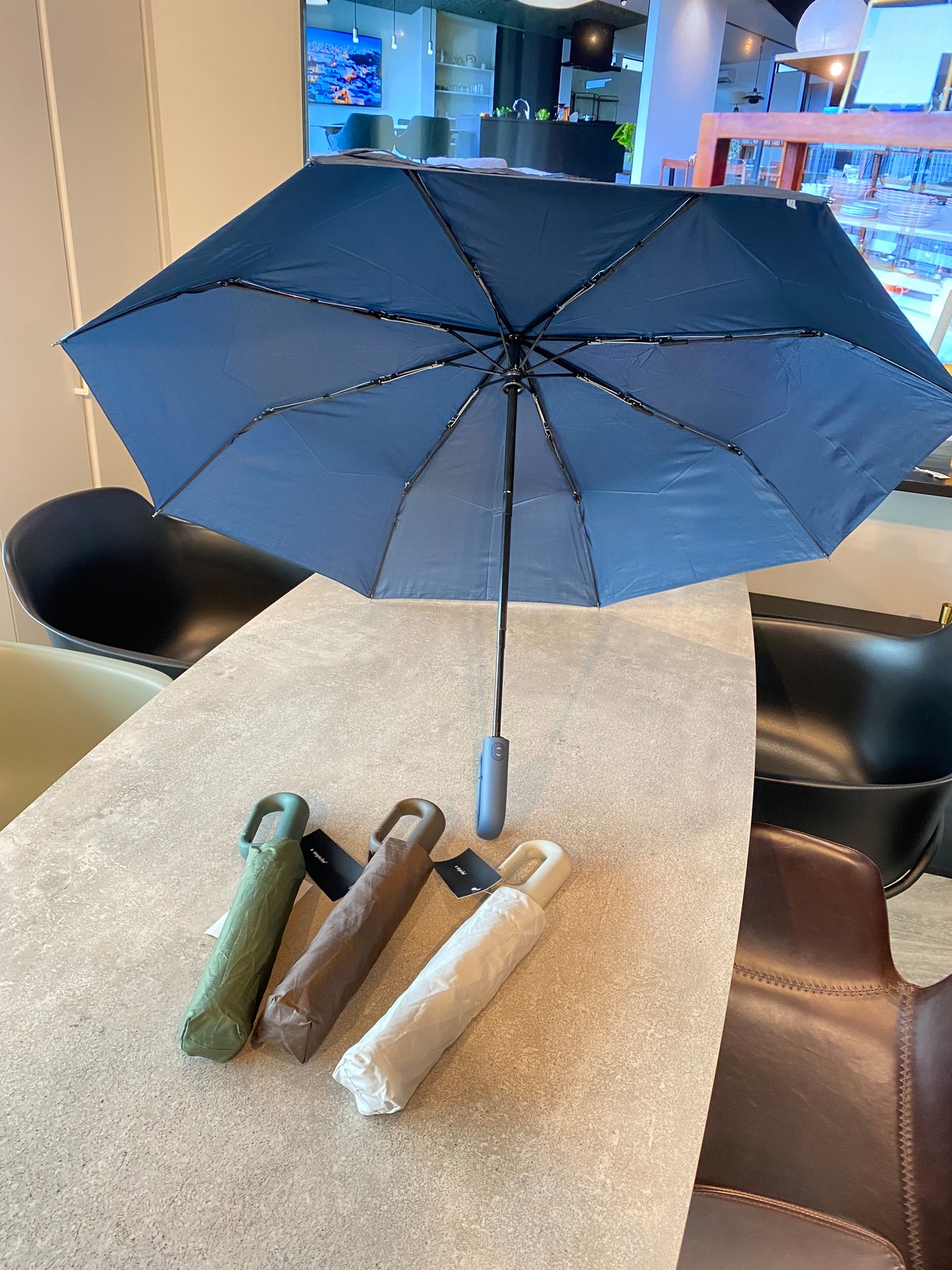 【adepeche】Agile umbrella short 傘 折り畳み傘