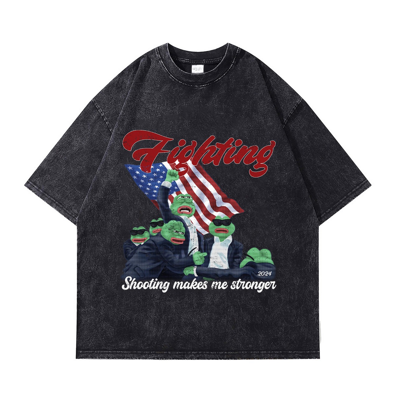 VINTAGE ストリート Fighting Tシャツ T1026
