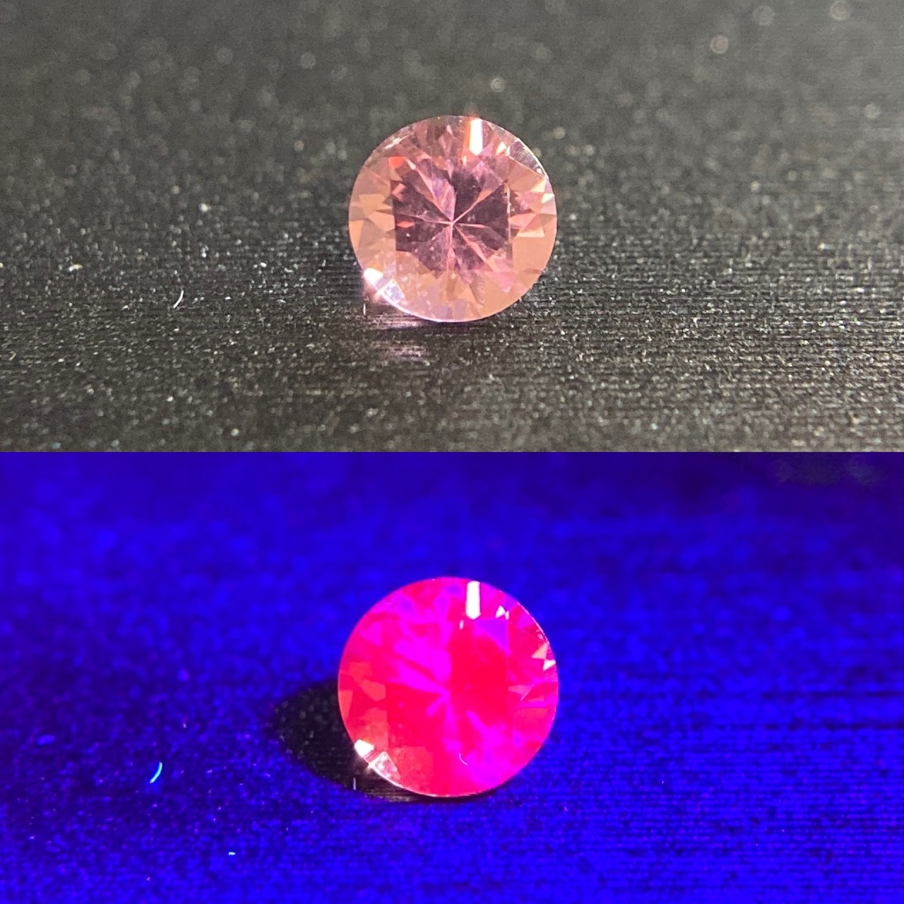 丸いスピネル  約3.3mm*2.2mm r-0349