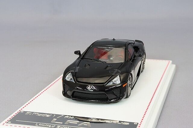 MODEL 1 Lexus LFA (LFA10型) - Black 854262 | ミニカーショップKB