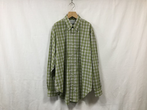 “在庫有り”Marvine Pontiak shirt makers”B.D SH Uguisu CH”