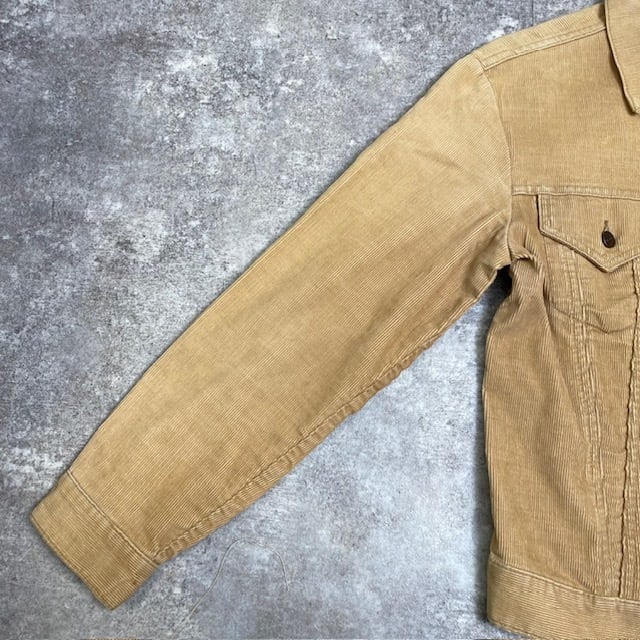 70's 70s Levi's 三角タグ USA製 コーデュロイ トラッカー 70's 70s Levi's 三角タグ USA製 コーデュロイ トラッカー
