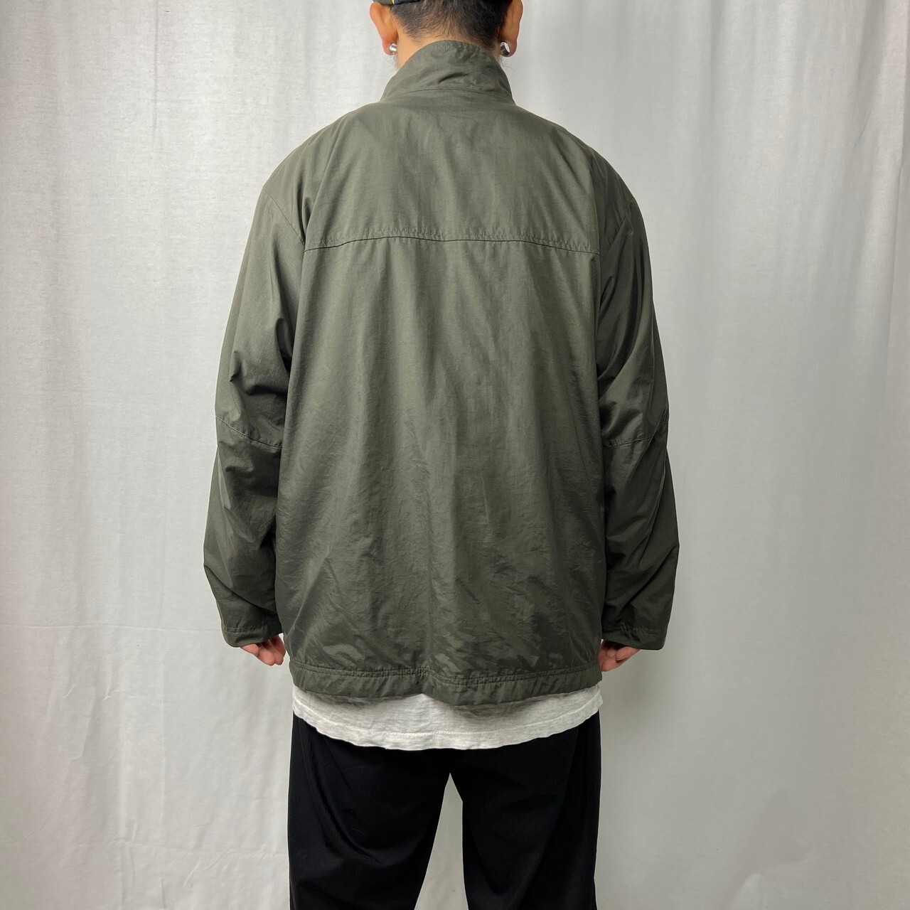 00年代 NIKE ナイキ ナイロン トラックジャケット メンズXL相当 古着 