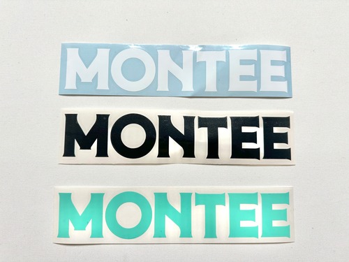 MONTEE 15thロゴ ステッカー（大）