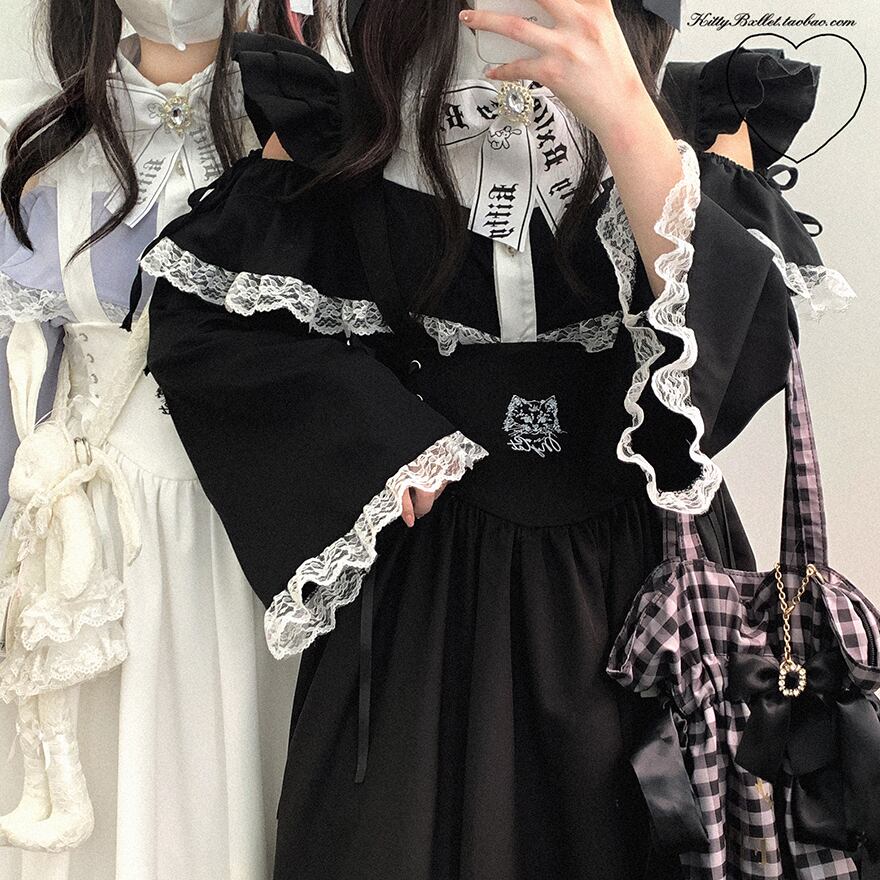 ブランド KittyBxllet ジャンパスカート ストラップ付スカート ブランド KittyBxllet ジャンパスカート ストラップ付スカート
