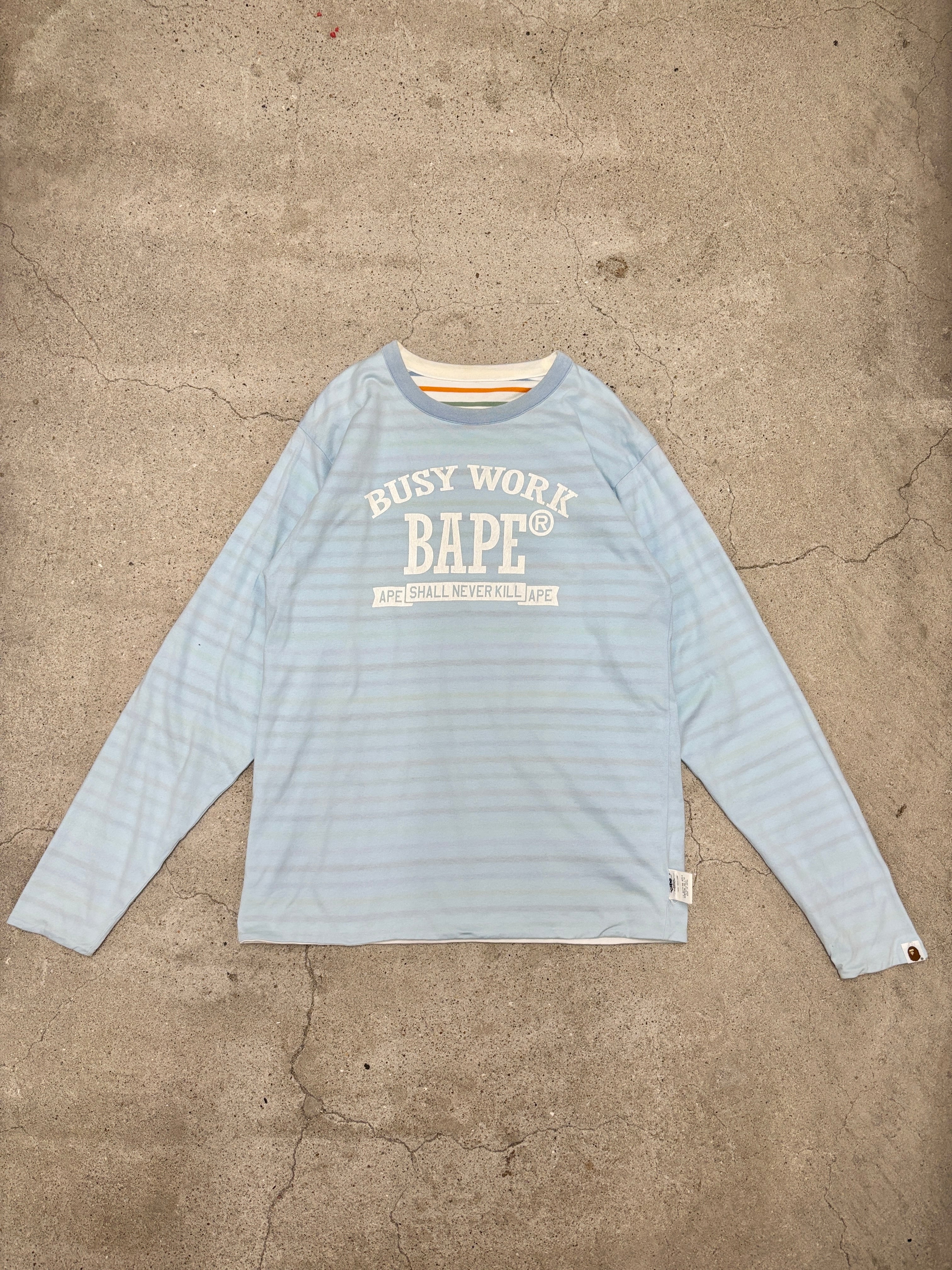 90s OLD STUSSY/Cross Bone print Sweat/USA製/紺タグ/L/クロス 90s OLD STUSSY/Cross Bone print Sweat/USA製/紺タグ/L/クロス