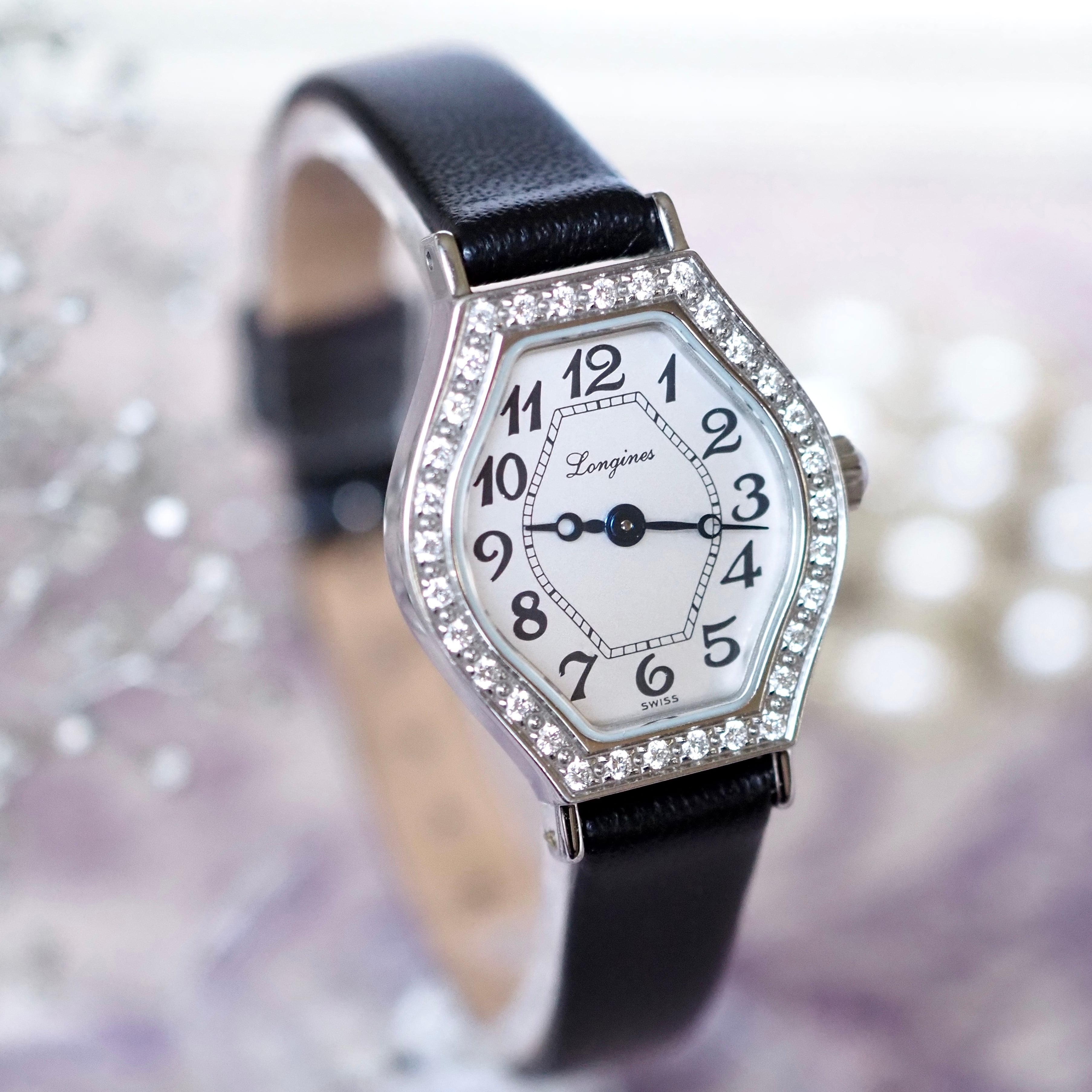 BVLGARI ブルガリ ブルガリ K18 YG ゴールド レザーベルト ブラック