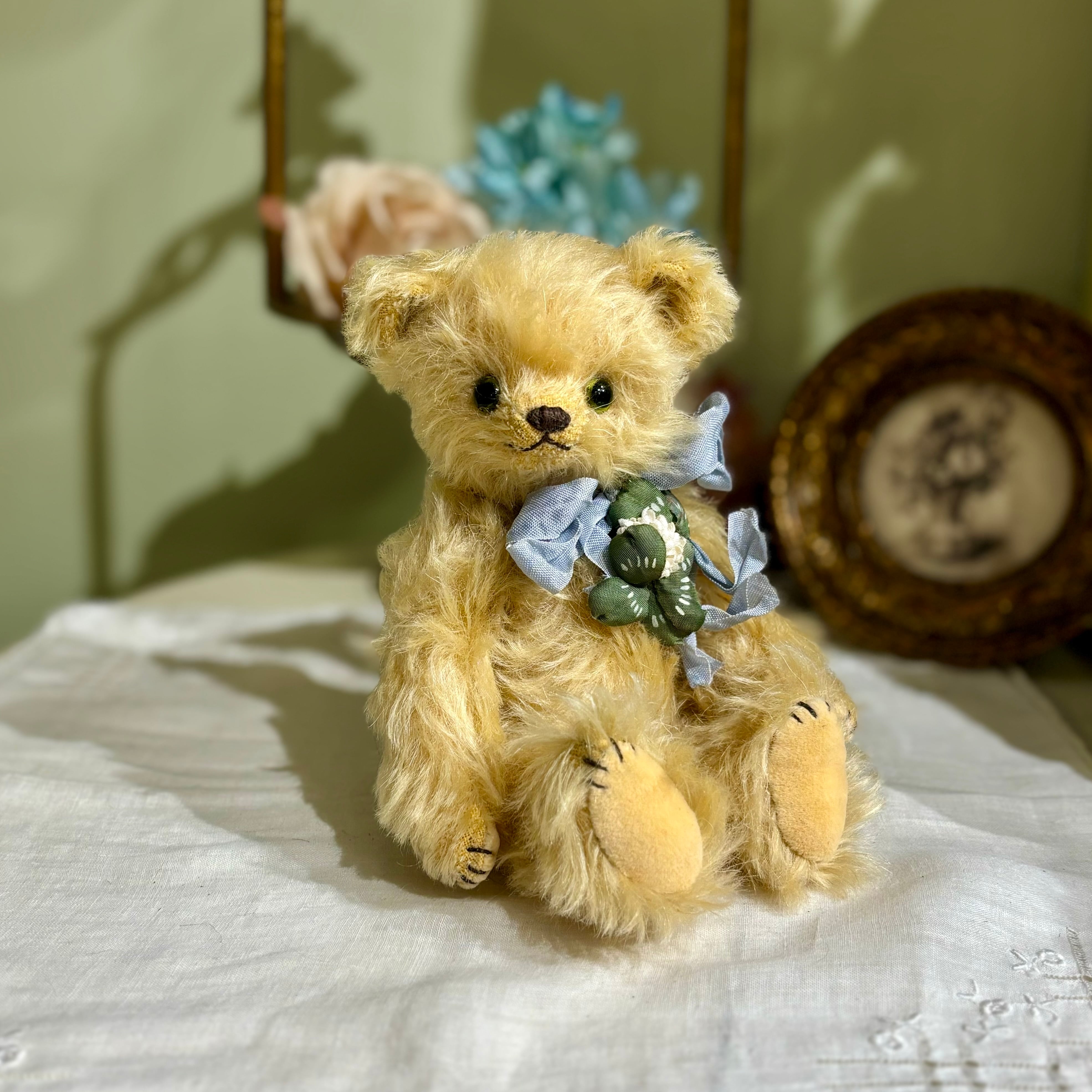 Sold※作家様作品 まつもとようこ テディベア(No.18)ハニー | Bells Room