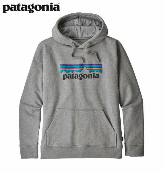 patagonia パタゴニア FA19 39539 P-6 Logo Uprisal Hoody P-6ロゴ アップライザル フーディ プルオーバー パーカ グレー系 S