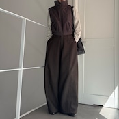 Tie belt wide curve PT/brown
