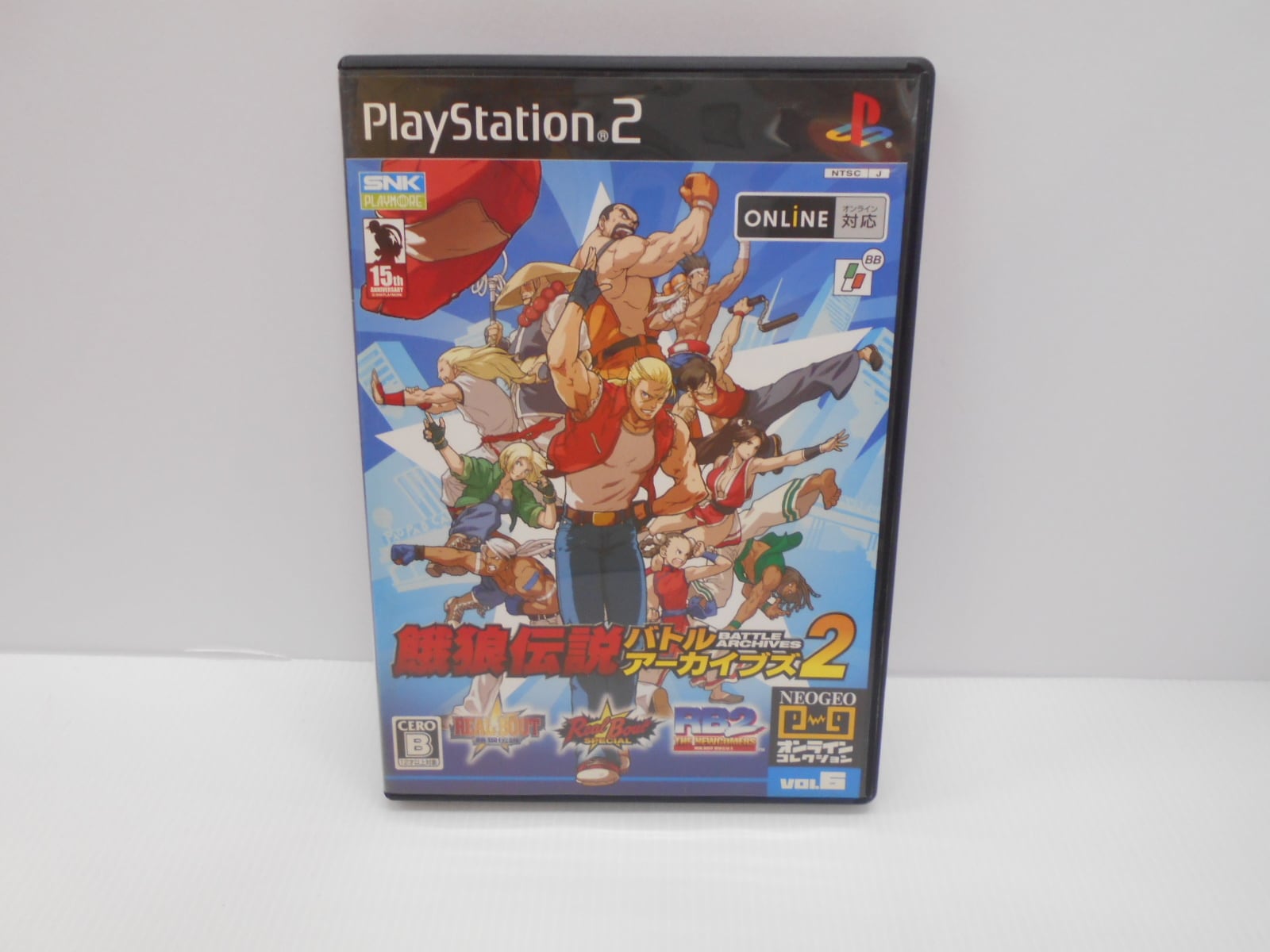 PS2 ネオジオ オンラインコレクション 餓狼伝説 バトルアーカイブズ 1＆2