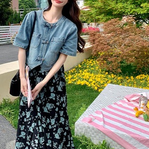 ショートデニムジャケット W00258