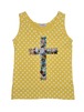 NETSU − Cross Collage Tank Top