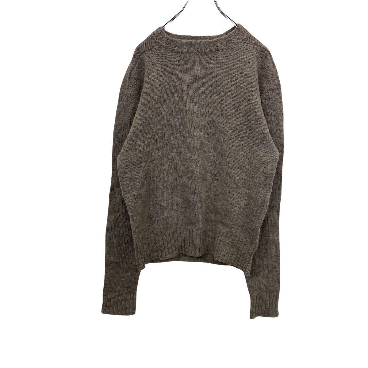 Glenover ニットセーター レディース M ベージュ グレンオーバー 無地 