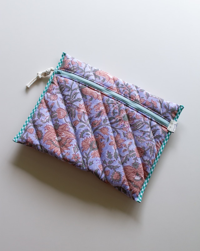 Block quilt Tablet Sleeve. <In Between>