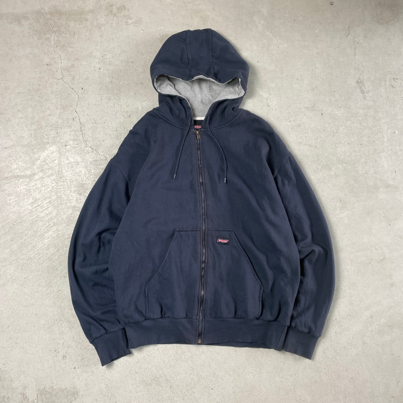 Dickies ディッキーズ 裏地サーマル フルジップパーカー ダブル 