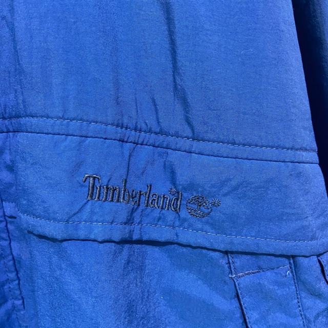 90s Timberland マウンテンジャケット ギミック ネイビー XL