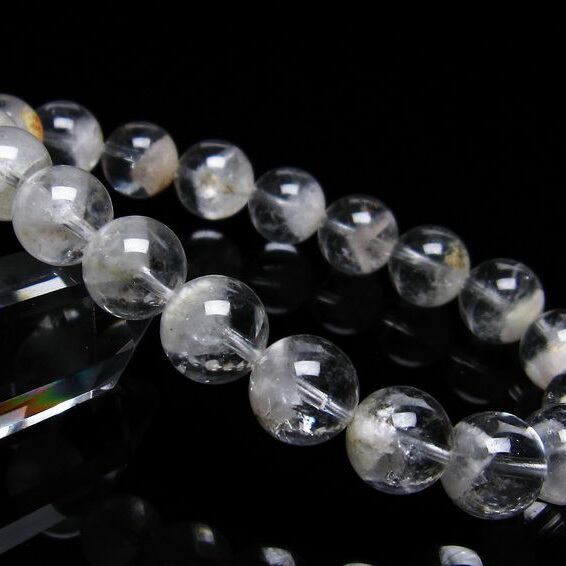 ファーデンクォーツ 水晶 ブレスレット 10mm 一点物 [M便 1/10] 111-22487