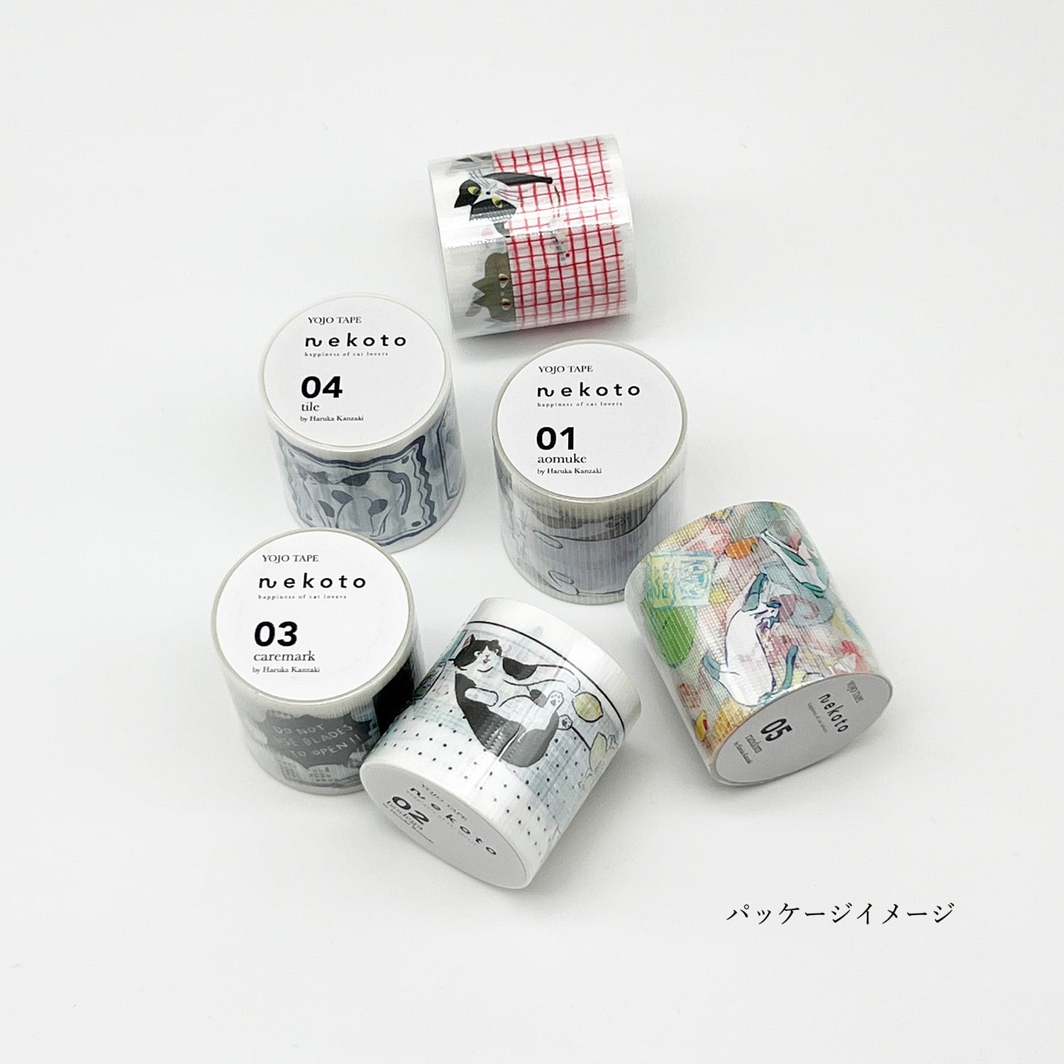 贈りたくなる養生テープ 03 caremark | nekoto