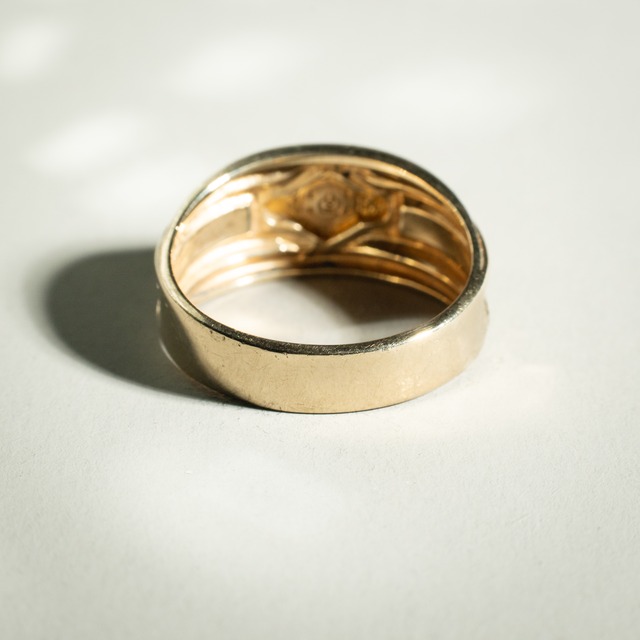 Official Harley Davidson Vintage Gold Ring