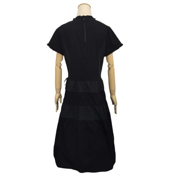 ❨新品❩ Super Beauty ティアードワンピース スーパービューティー ワンピース ティアード エンボス加工 切替