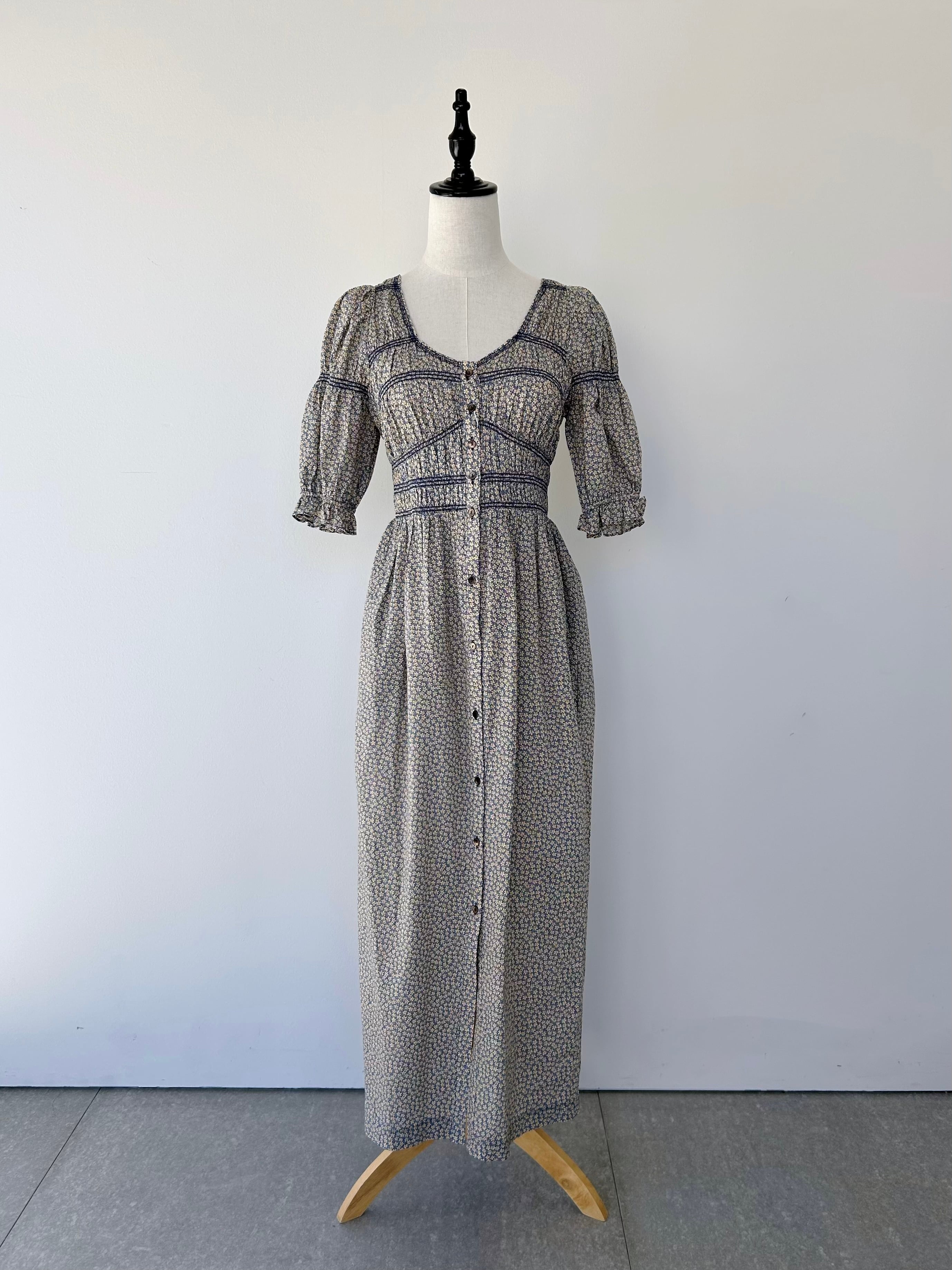 Sara Mallika Paisley Flower Print Dress | KOKO