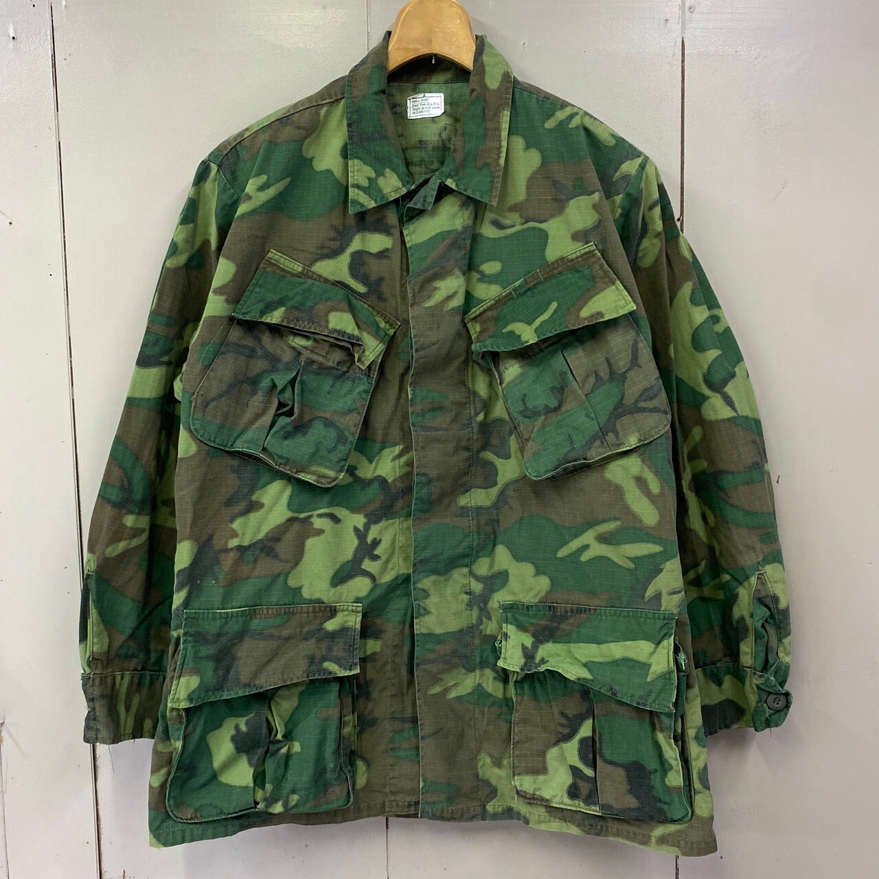 60年代 60s 68年納品 米軍実品 U.S.ARMY ジャングルファティーグ 