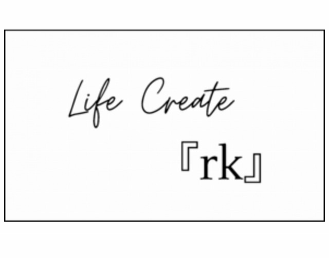Life Create『rk』　玄関マット