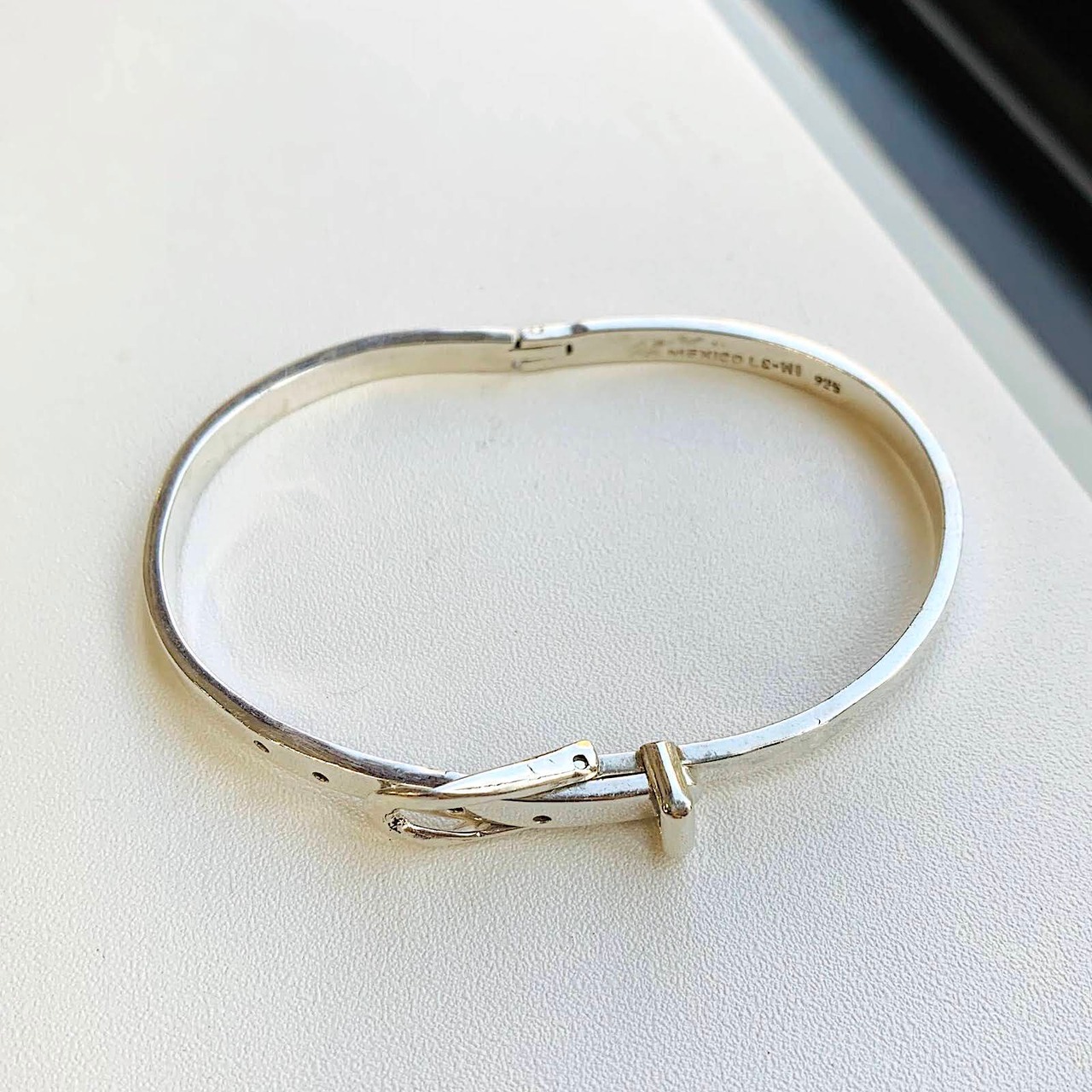 Mexicoシルバー925 ベルトバックルバングル | Milo Antiques & Vintage