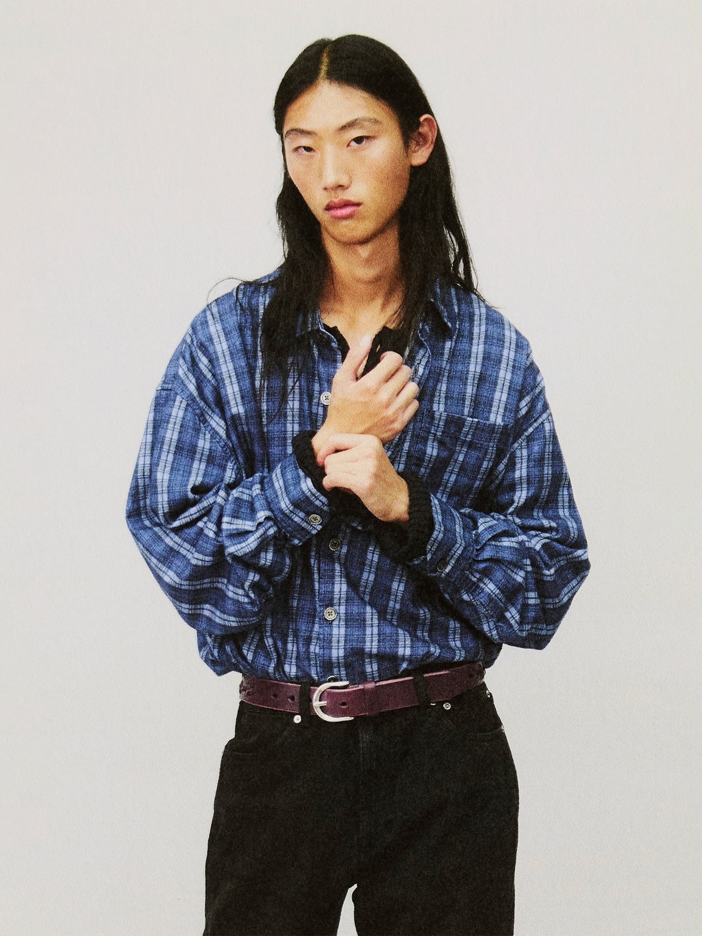 OUR LEGACY BORROWED SHIRT Check Please Print M2262BCP | BEST