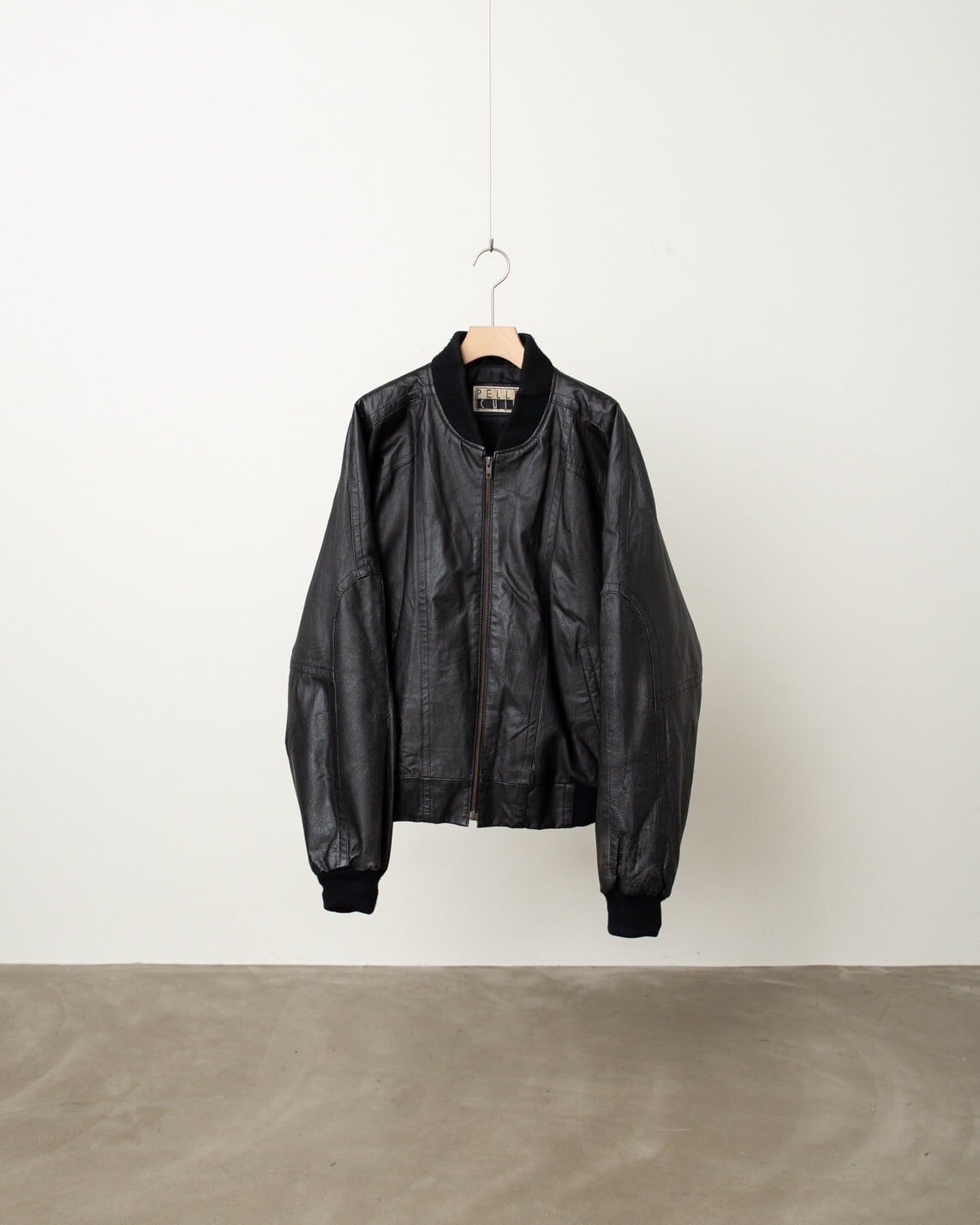 Rick Owens ドレープレザージャケット ライダース リックオウエンス