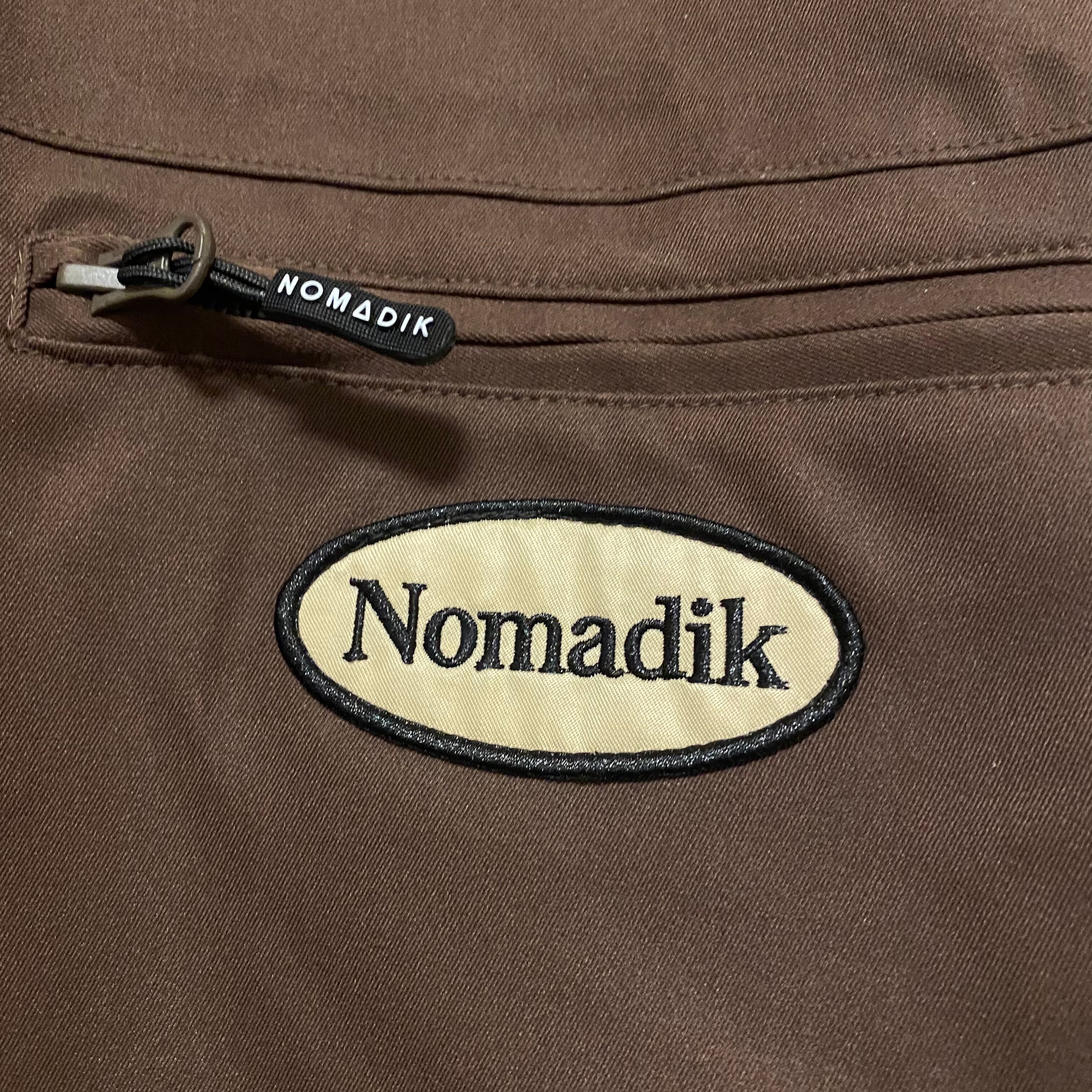 22-23 NOMADIK GRIND SNOW WEAR JACKET/D.BROWN | stripes