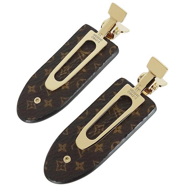 New LOUIS VUITTON ルイヴィトン ヘアクリップ クリップセット MNG