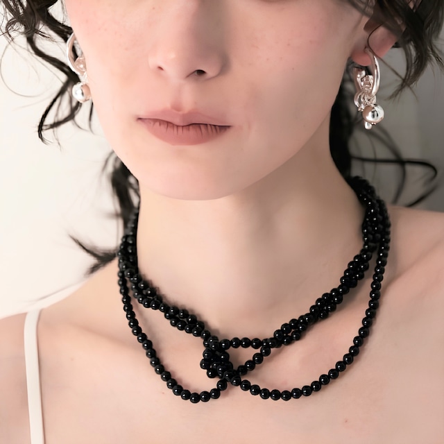 【 CHIGNON 】丸玉マルチwayネックレス