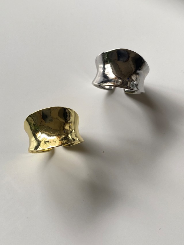 つるんつるんが気持ちいい…ゴールド/シルバー　リング　フリーサイズ