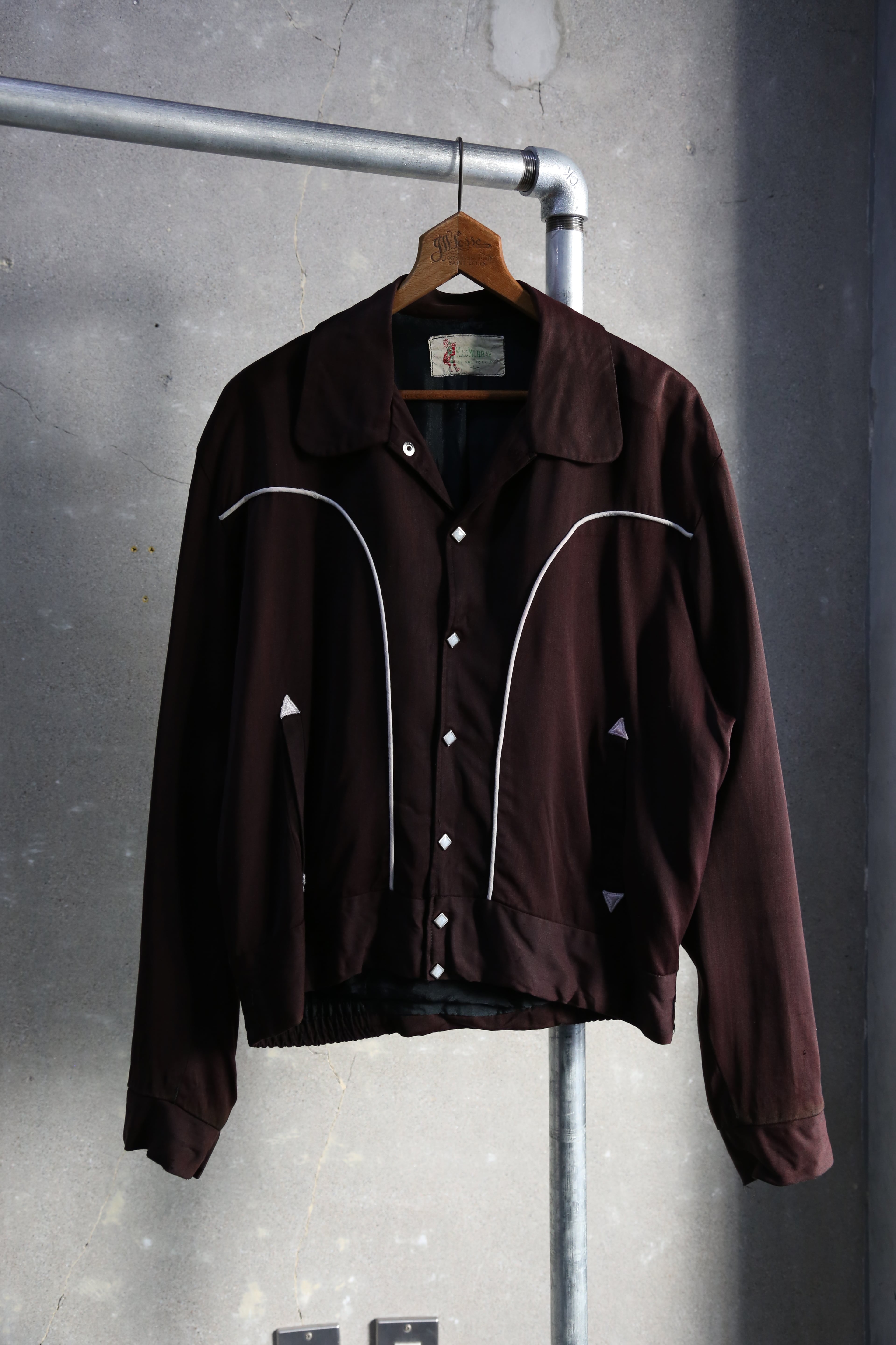50s【Mac Murray】Western Gabardine Jacket | the Holic vintage clothing