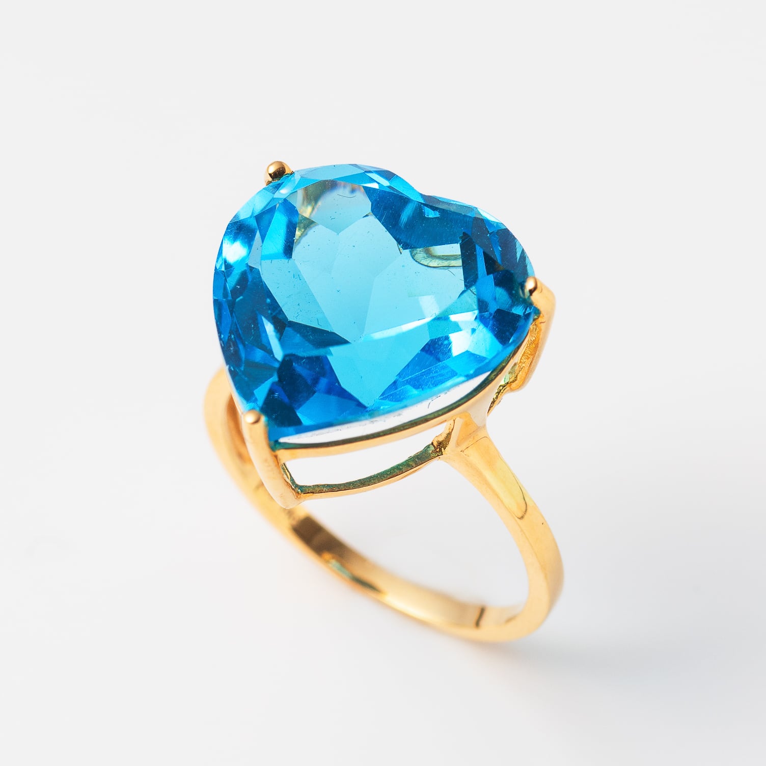 ブルートパーズ Gros Bijou 18K Ring | ＜天然石ジュエリー＞Sally's
