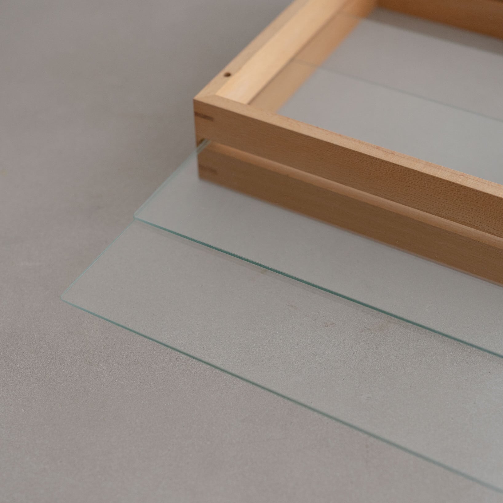 ドローイングシリーズ 2471 日常 木製フレーム Flow Frame ／ L | WOODWORK makers market