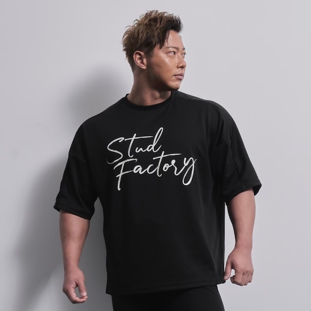 loose fit dryT-shirt  (BLACK)
