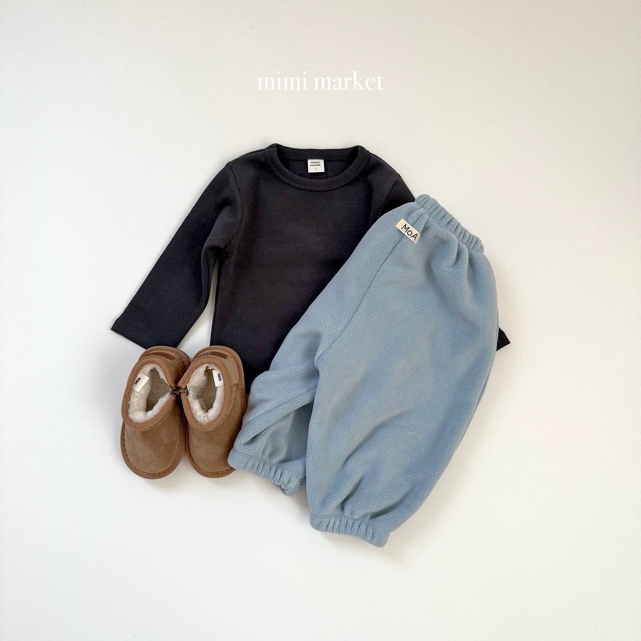 ミミマーケット / mimimarket / ピーチラッパT / 韓国子供服 / キッズ / 26winter〖取寄〗*S~L*