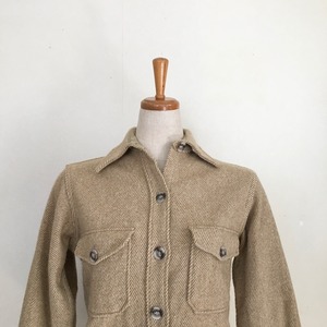 80s Woolrich CPO shirt "beige"