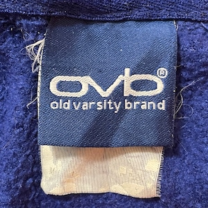 【ovd】カレッジ バージニア大学 University of Virginia 刺繍 スウェット パーカー プルオーバー フーディー L相当 US古着