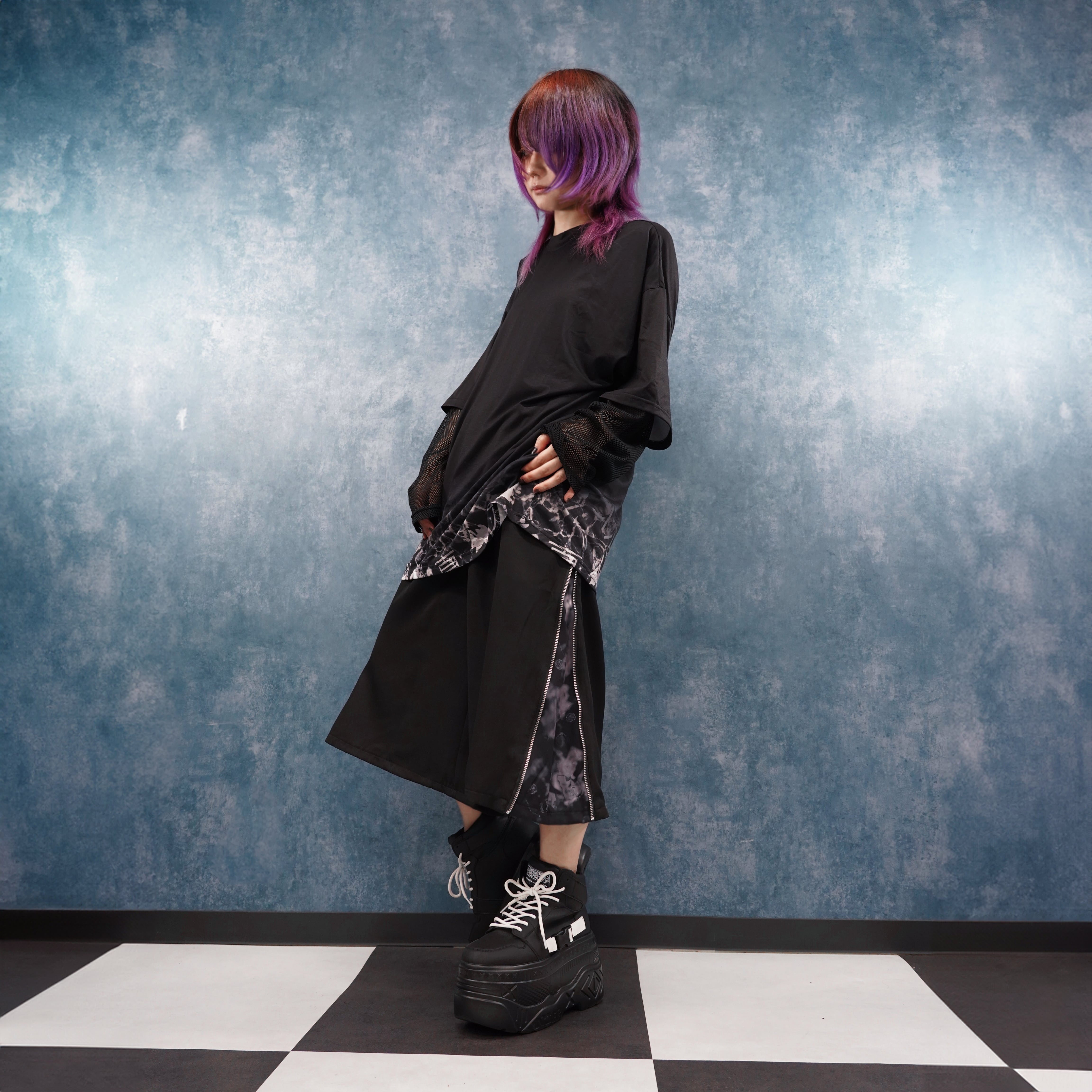 週末限定60%OFF新作SALE》2WAY ZIP HALF PANTS【SHADOW】 | NIER CLOTHING