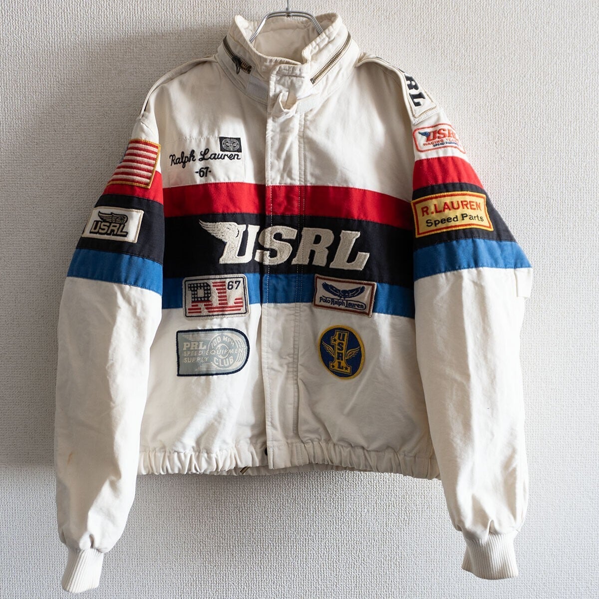 雰囲気抜群】POLO RALPH LAUREN 【レーシングジャケット】XS