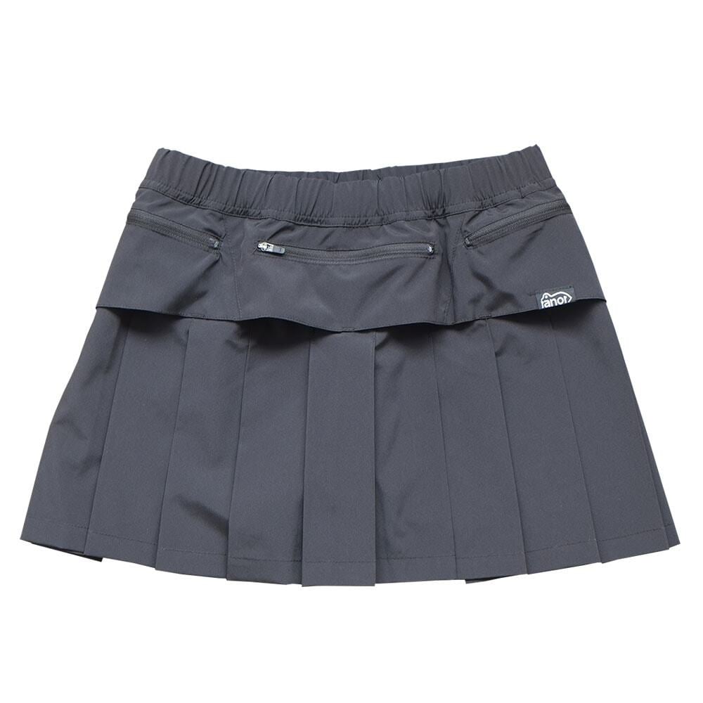 ranor(ラナー) PLEATS SKIRT【rectock】BLACK | play field mountain