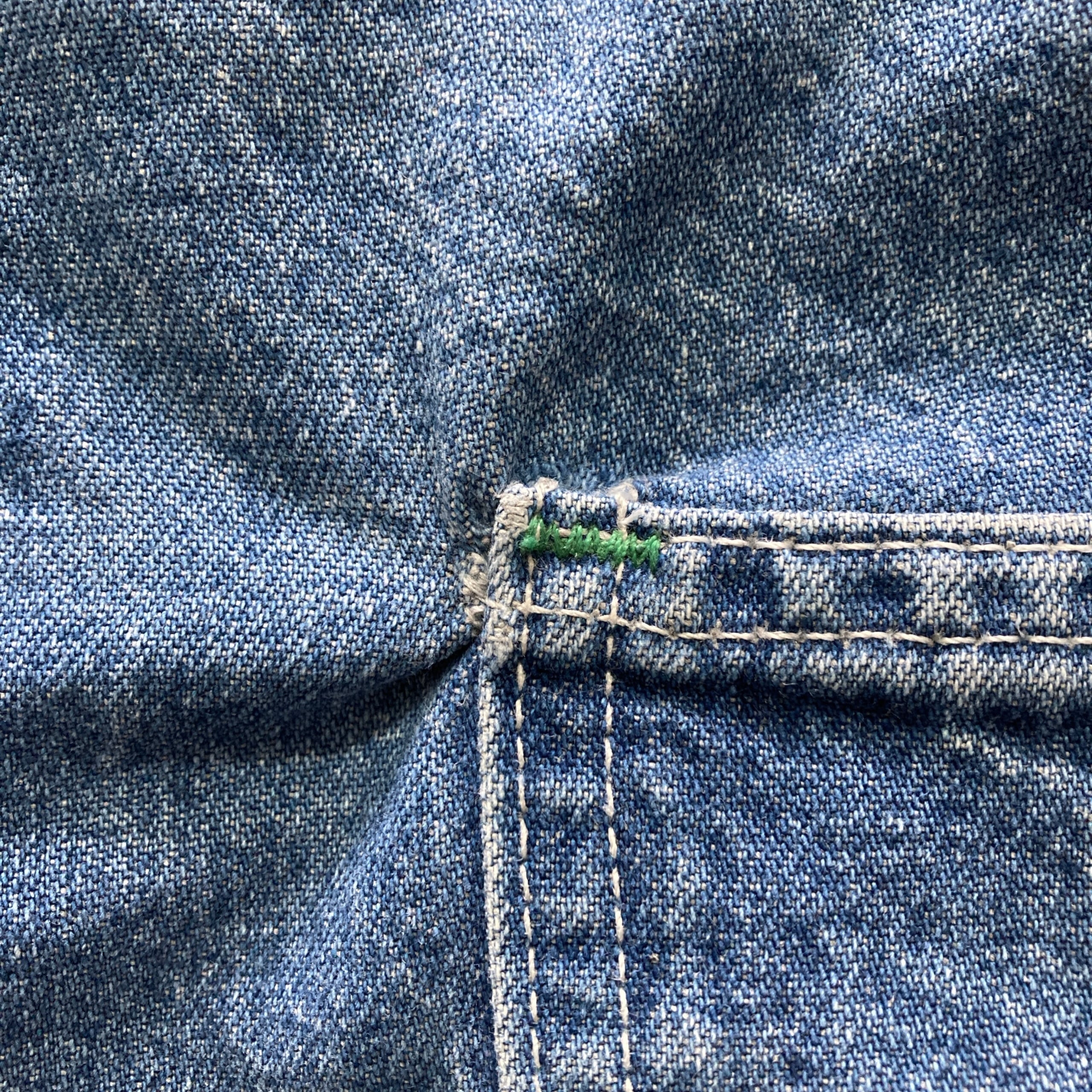 80s-90s】OSHKOSH オシュコシュ 42TALON タロンジッパー ロゴ刺繍 縦